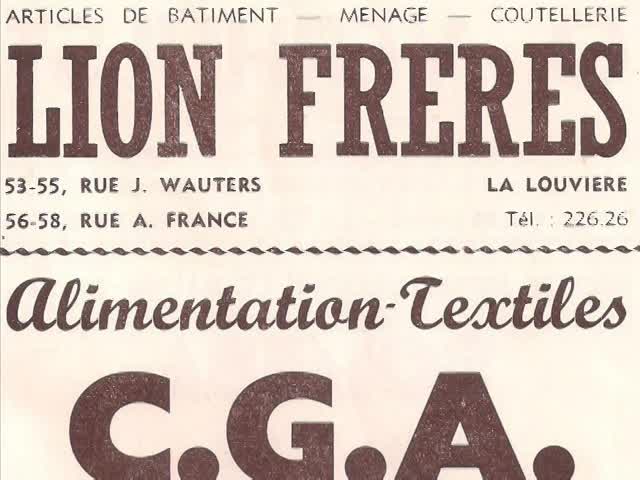 Anciennes publicités.