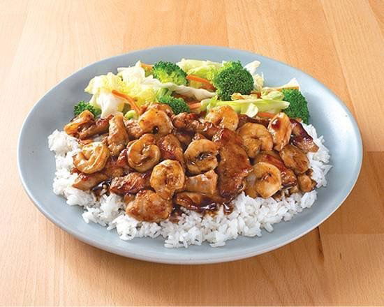 Teriyaki Chicken & Shrimp