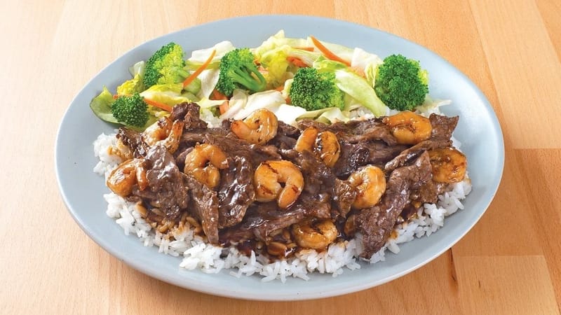 Teriyaki Beef & Shrimp