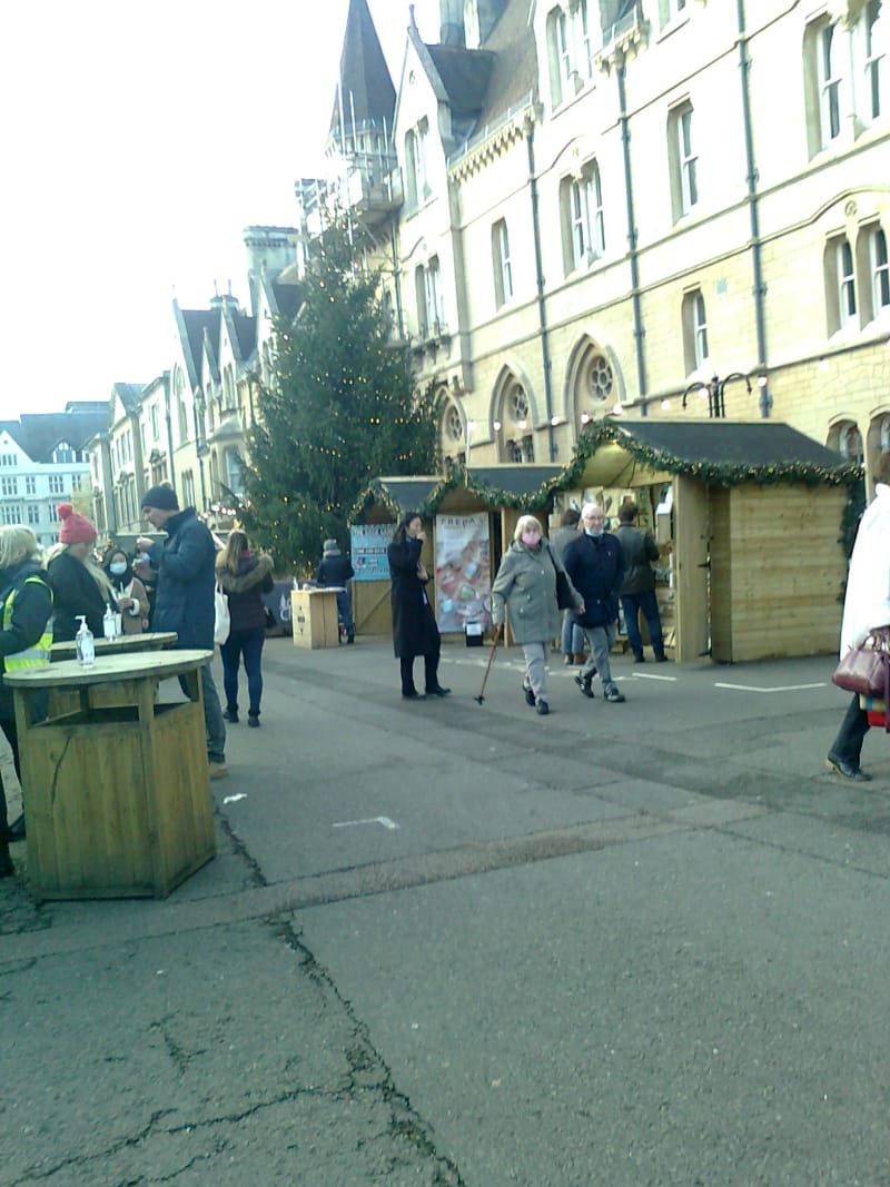 Oxford Christmas Market 2021