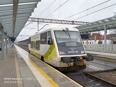 Odwołany Pociąg Regio do Małomic