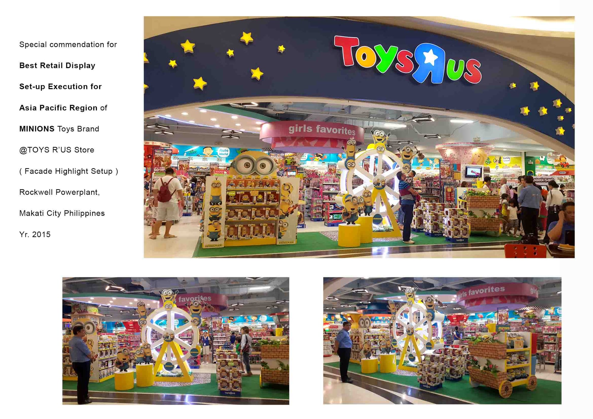 RECOGNITION from MATTEL Pacific Asia