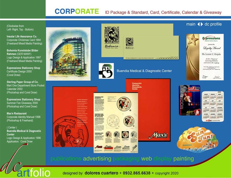 Various Corporate Brand Identity Projects