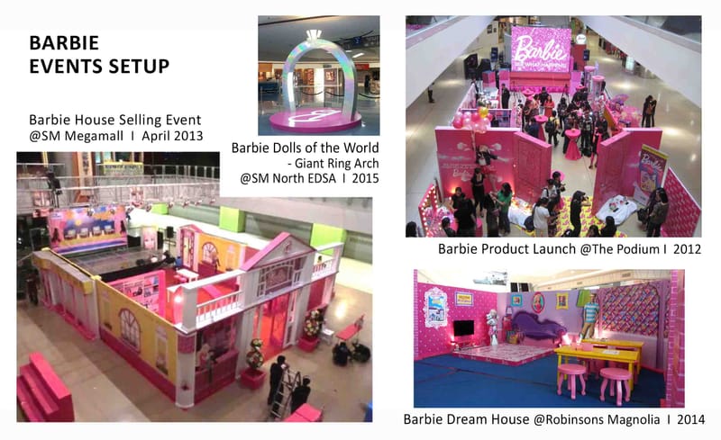 VARIOUS EVENTS SETUPS