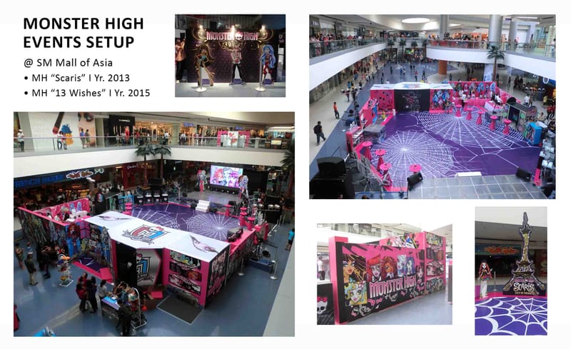 VARIOUS EVENTS SETUPS