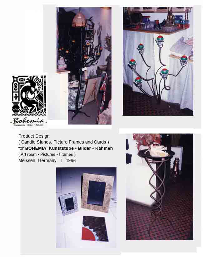 Product Design for BOHEMIA Kunststube • Bilder • Rahmen  GERMANY  