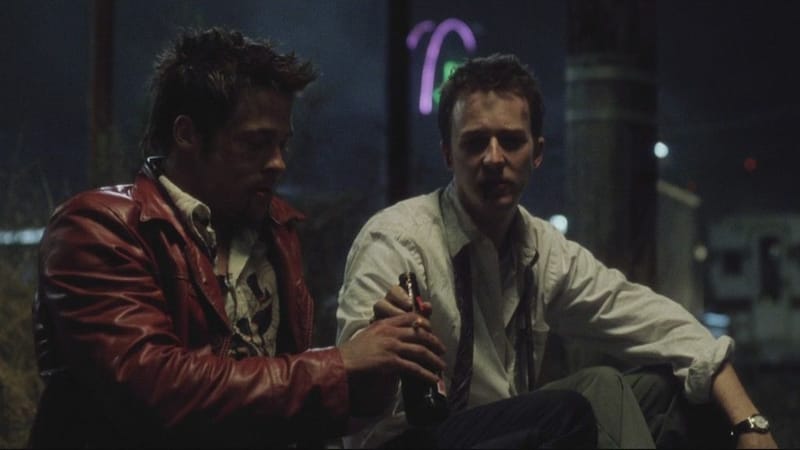 ¿Cómo la película Fight Club configura el concepto de adicción?