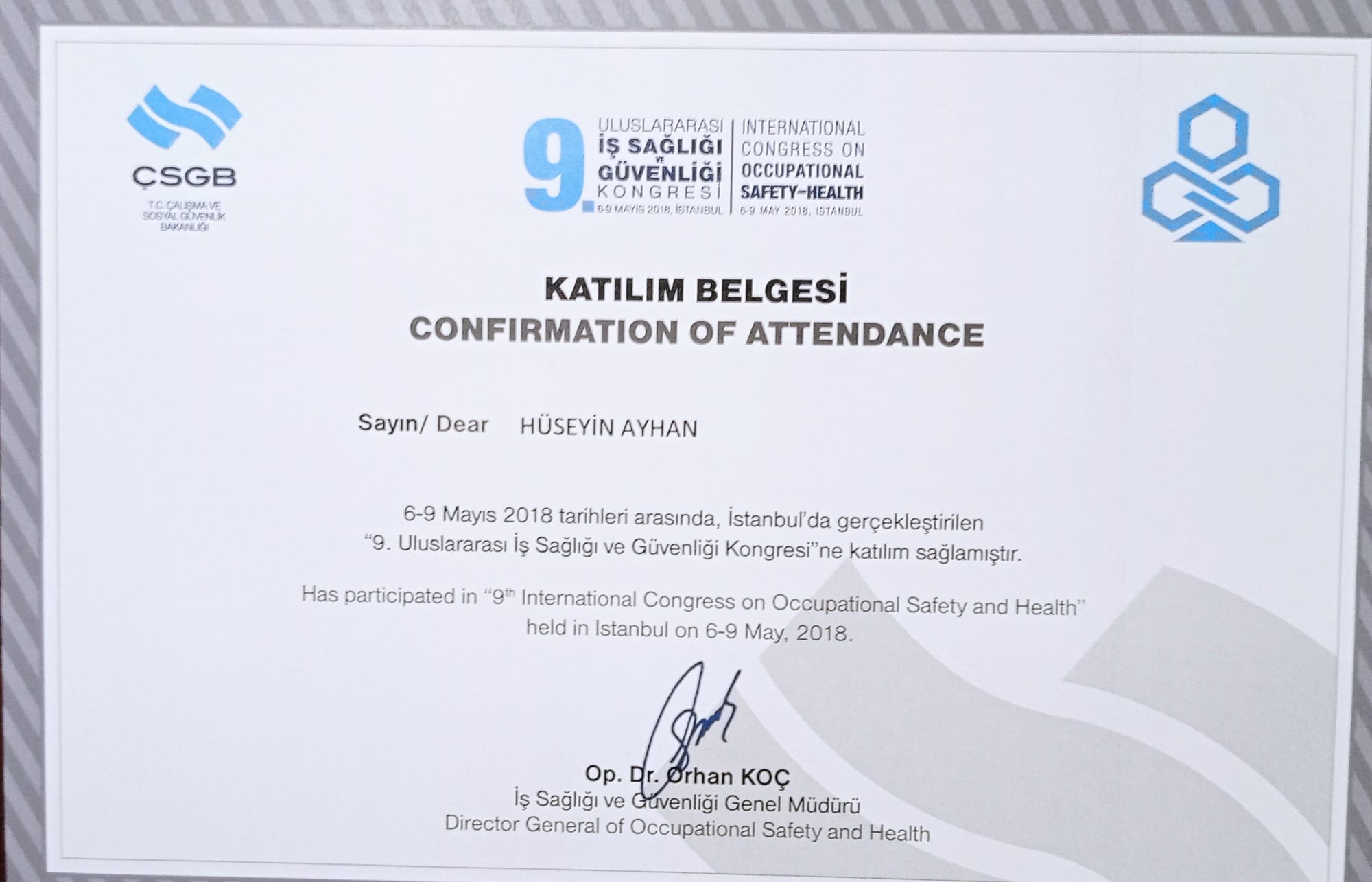 Genel Katılım Belgeleri