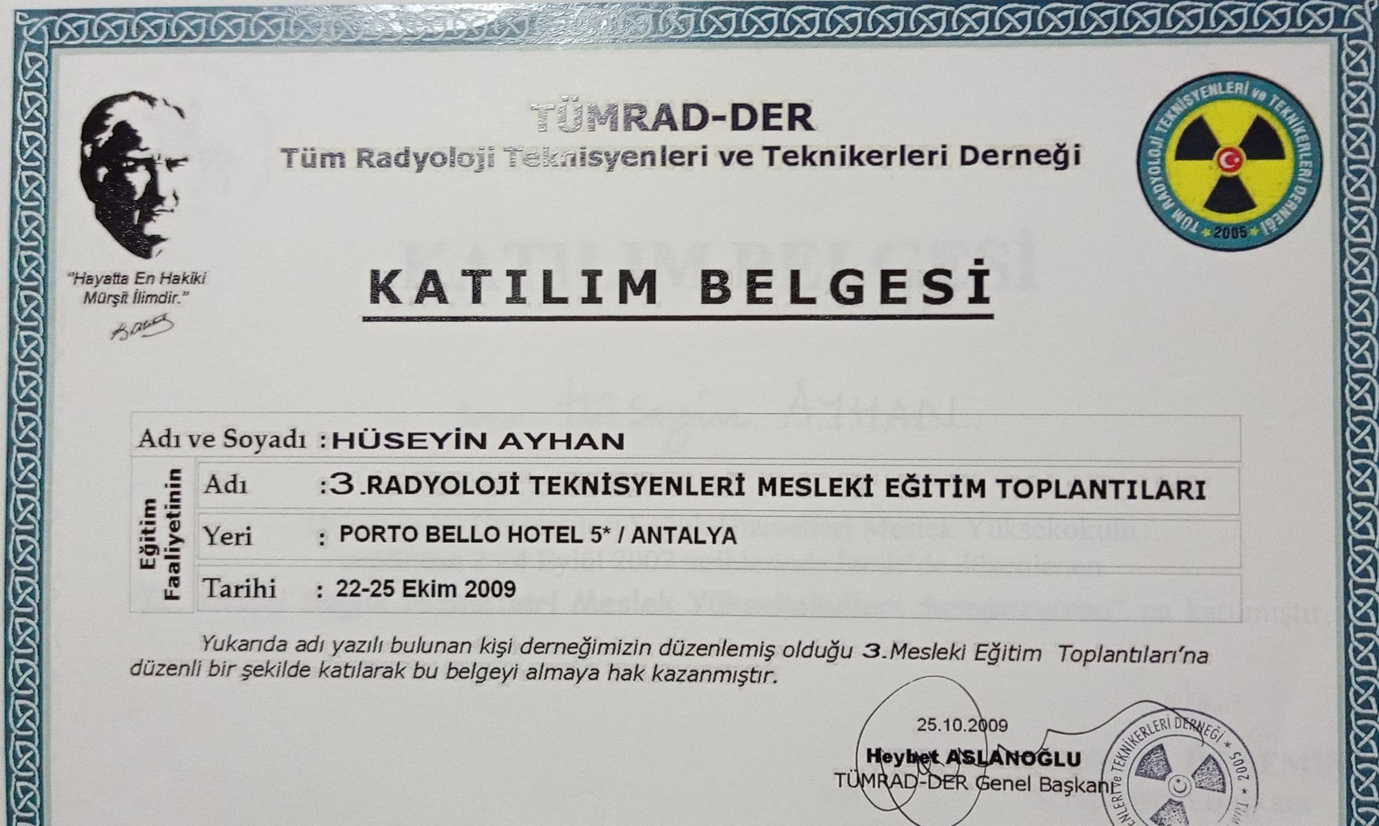 Genel Katılım Belgeleri