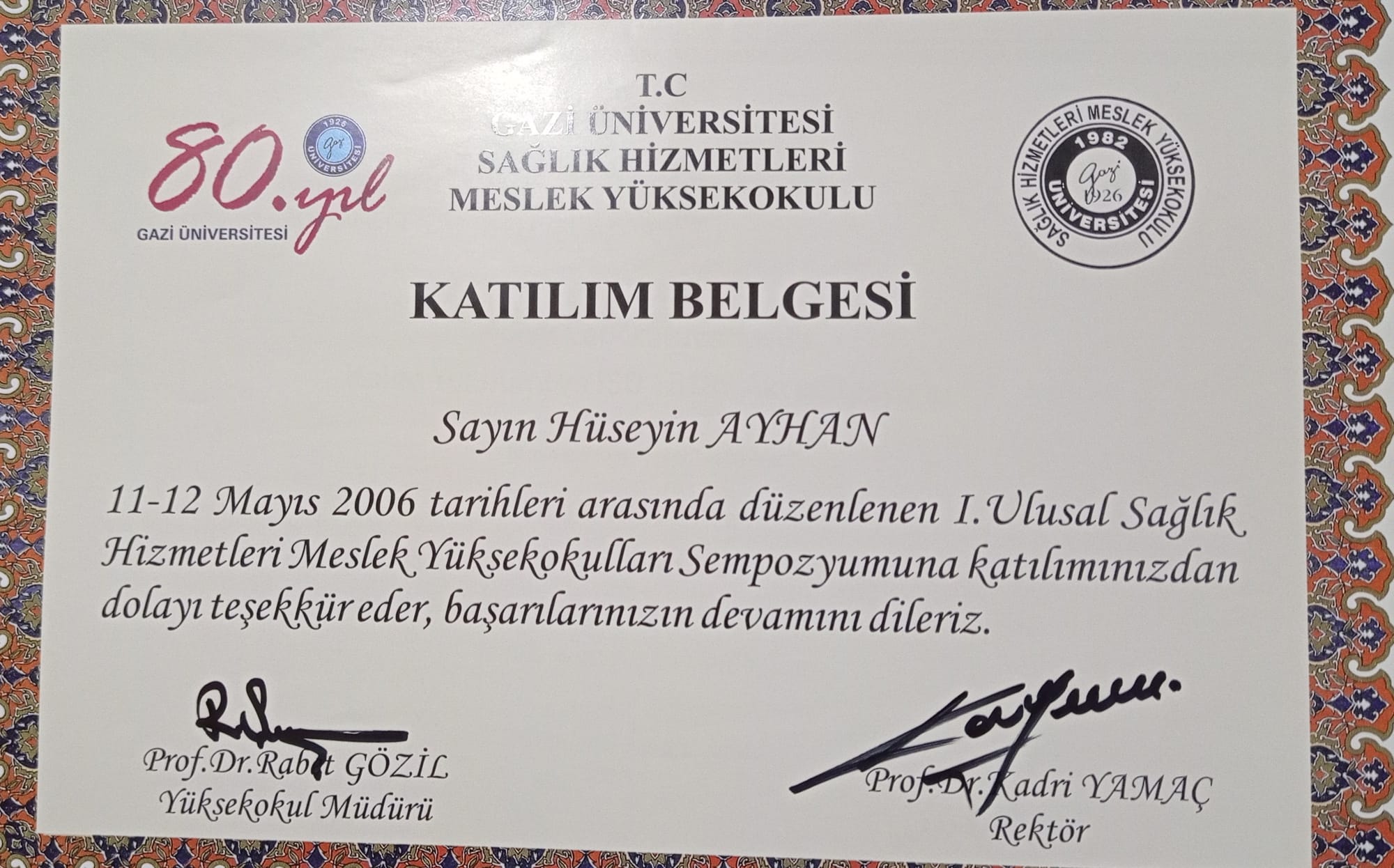 Genel Katılım Belgeleri