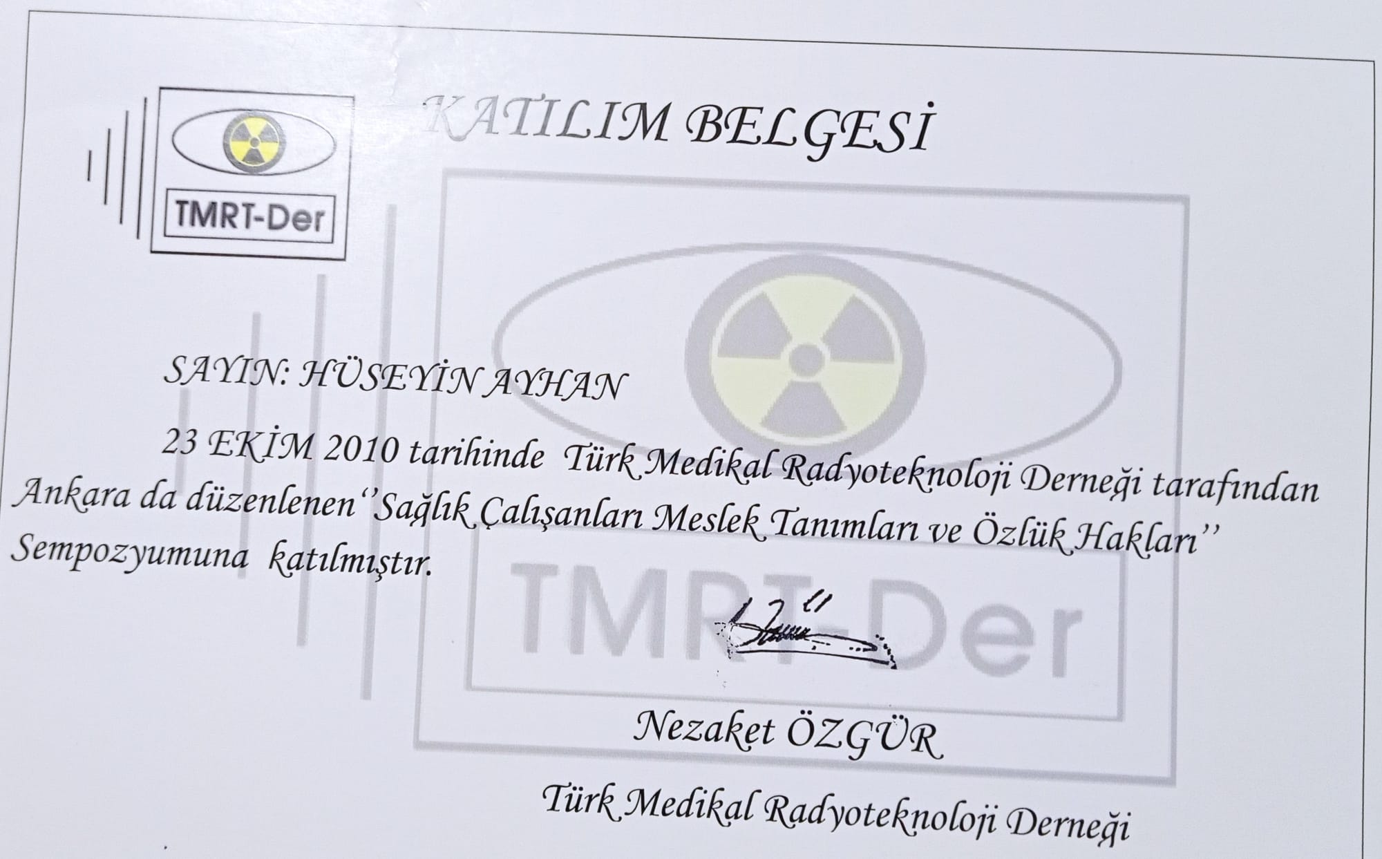 Genel Katılım Belgeleri