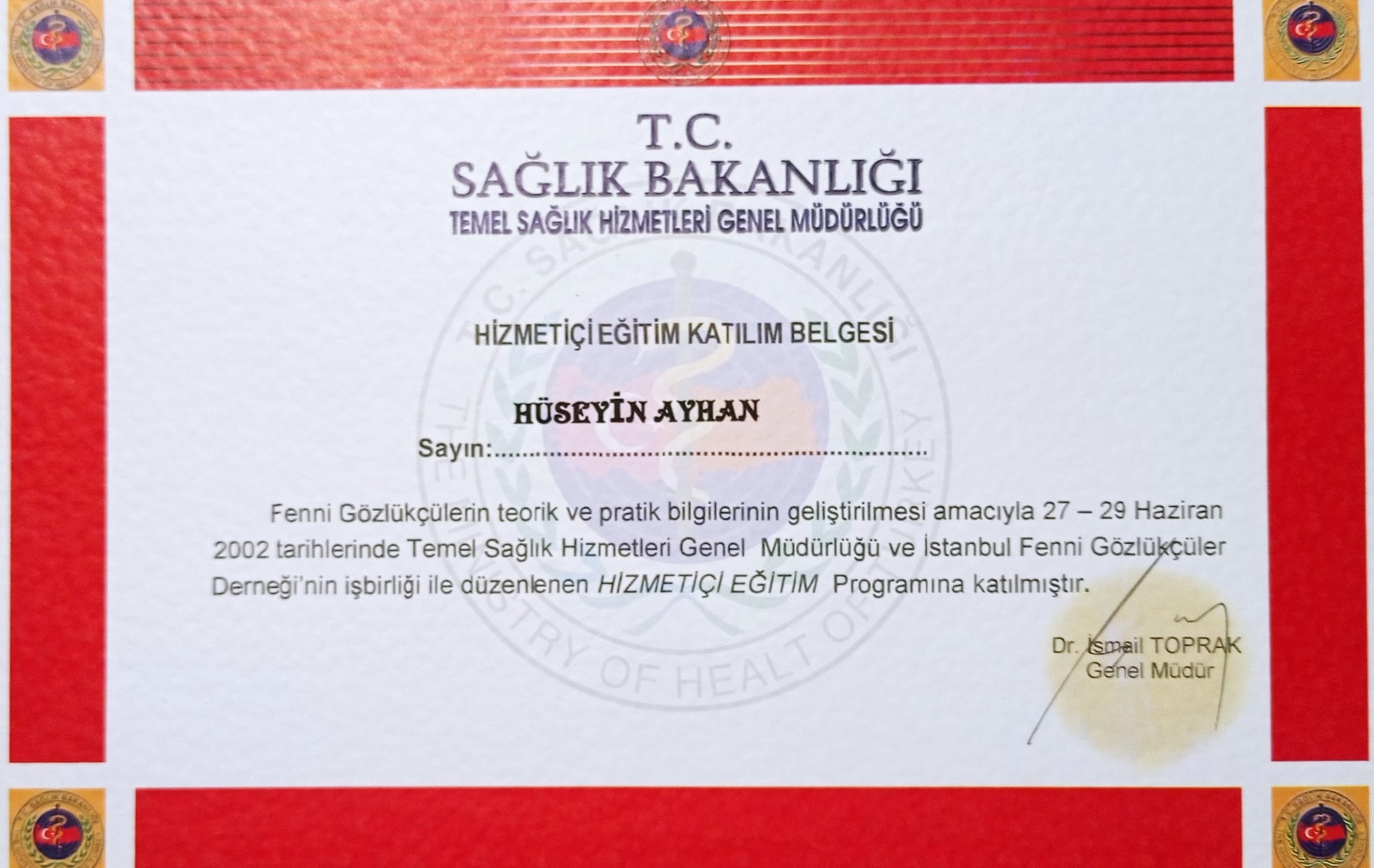 Genel Katılım Belgeleri