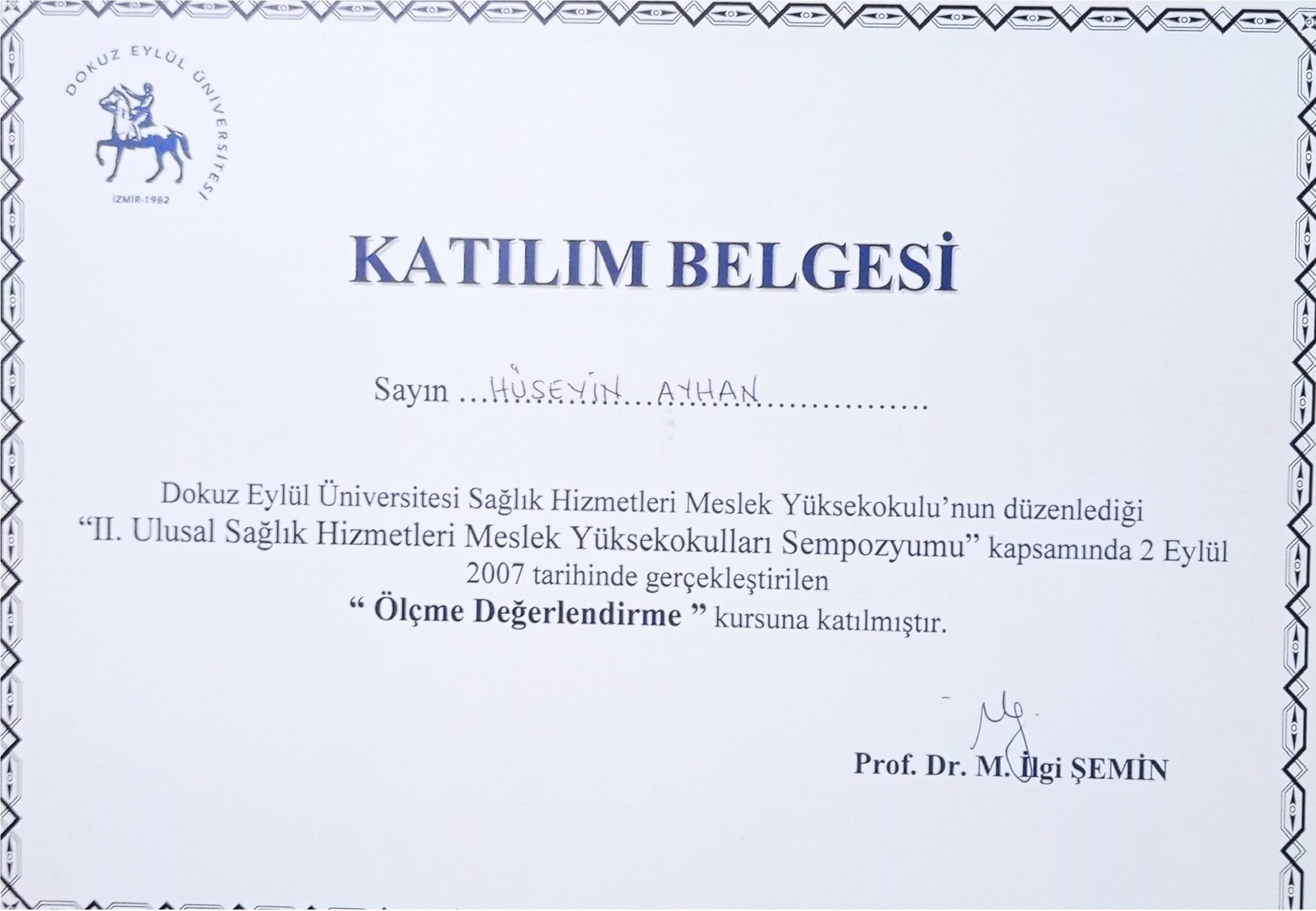 Genel Katılım Belgeleri