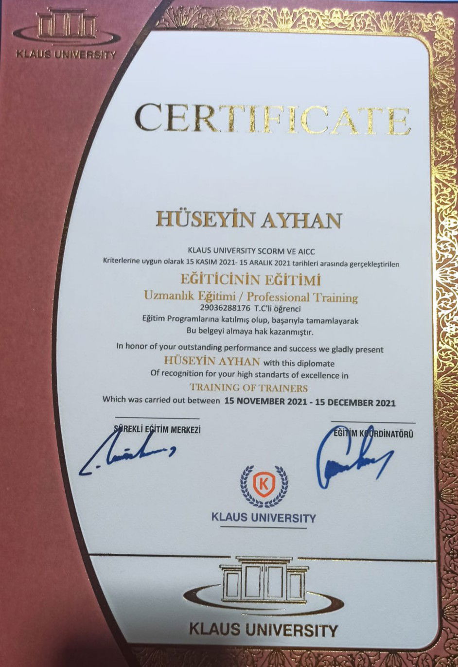 EĞİTİCİNİN EĞİTİMİ