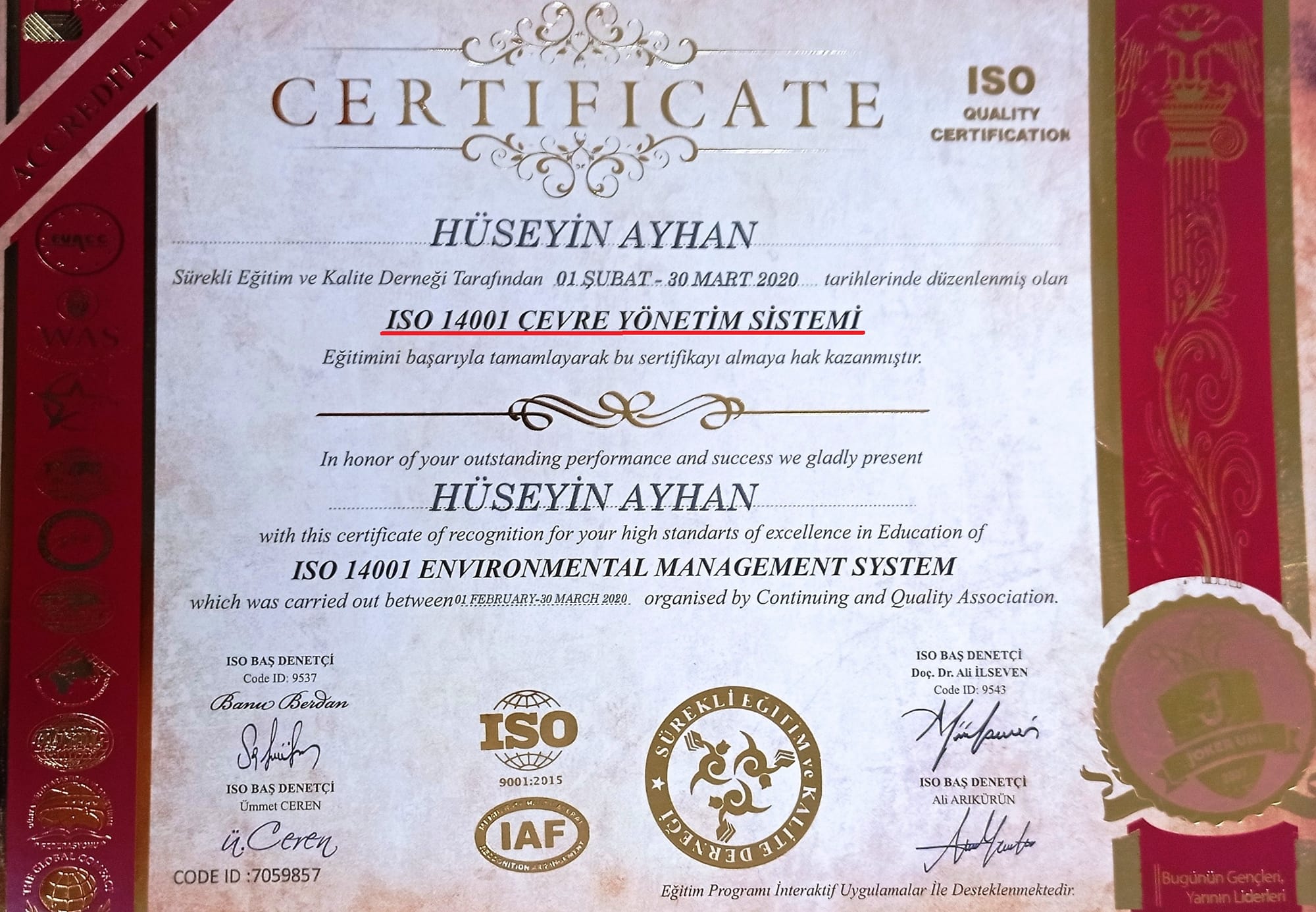 ÇEVRE GÜVENLİĞİ