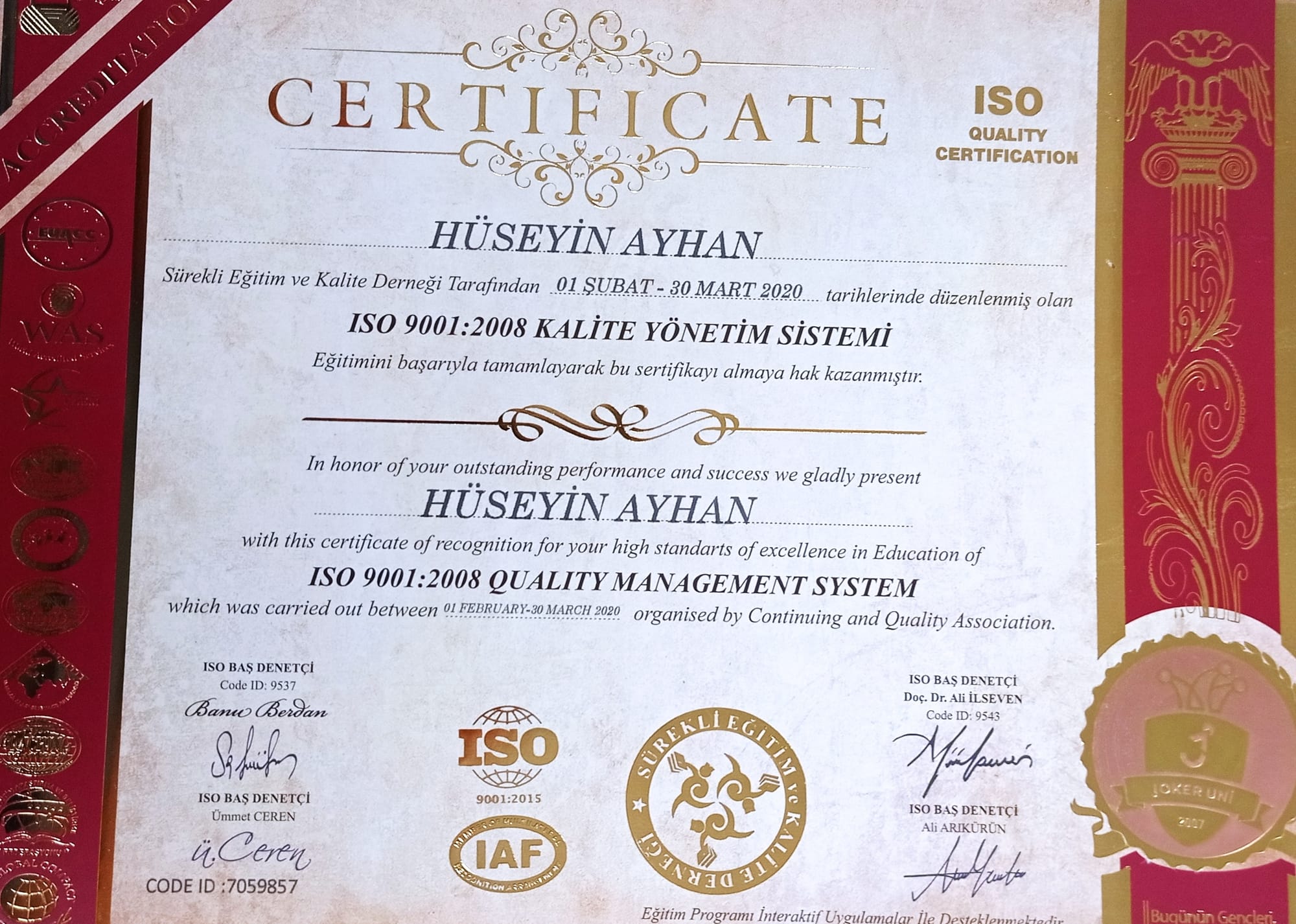 ISO 9001-2008