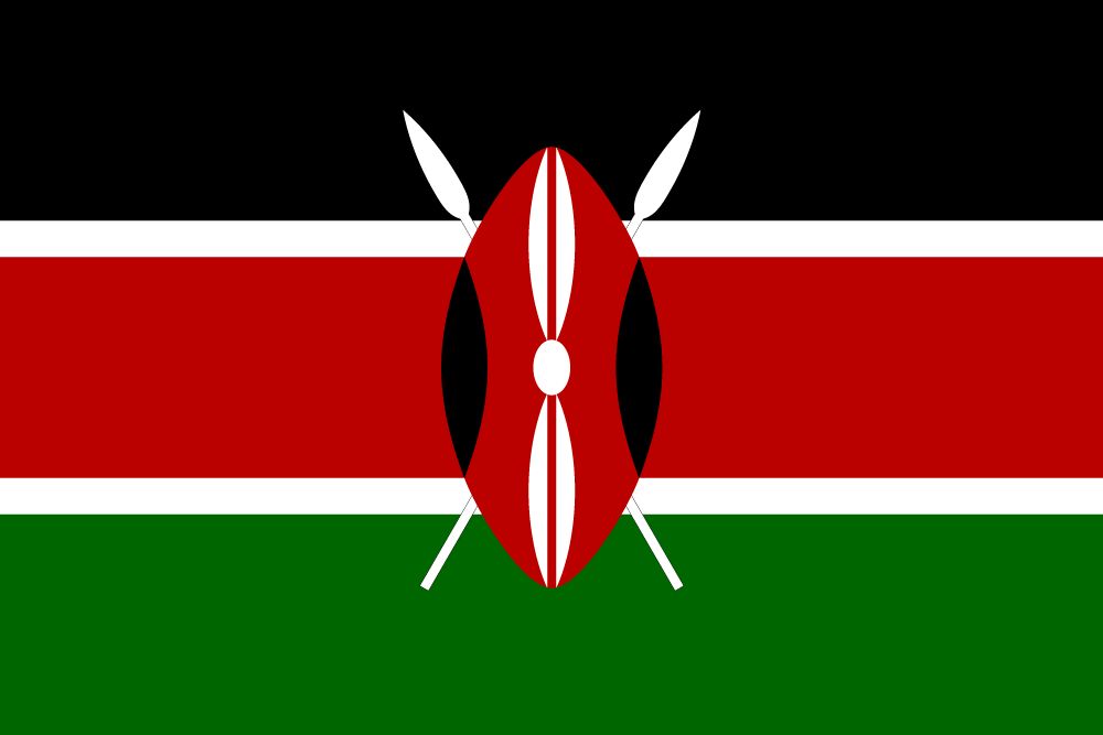 Kenya's Flag