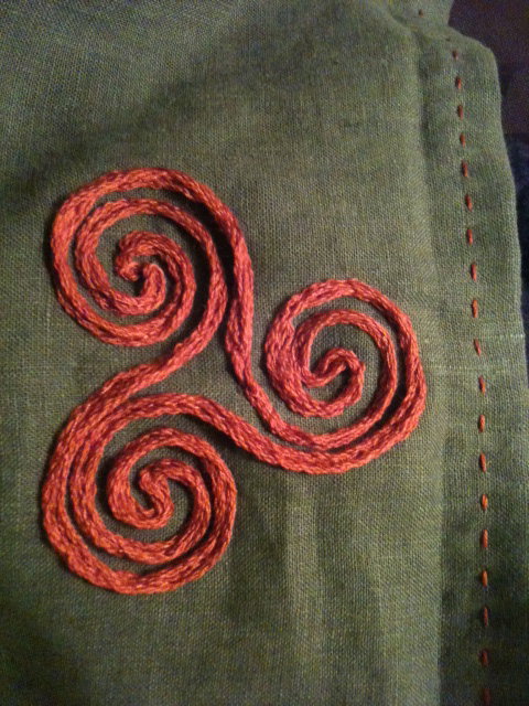 Embroidery NG Yarn couching and Deocrative thread