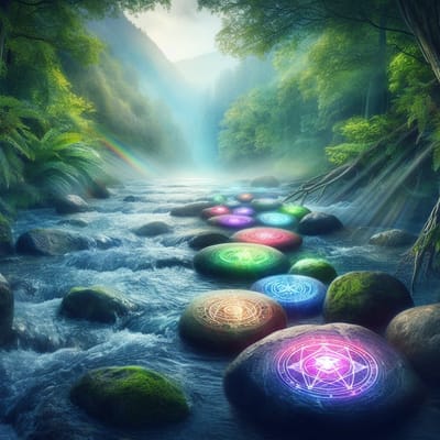"Découvrez les chakras et leur rôle dans la lithothérapie : clés d'énergie et de bien-être !"