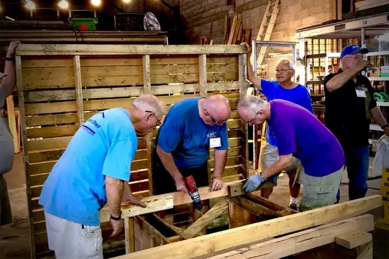 Men's Shed Reorganization Meeting: