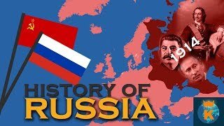 History of Russia in 10 Minutes | The Animated Russian History in a Nutshell