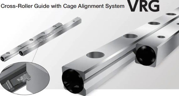 Cross-Roller Guide with Cage Alignment System