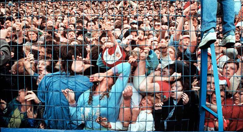 25. Tragedia del Estadio de Heysel en 1985.