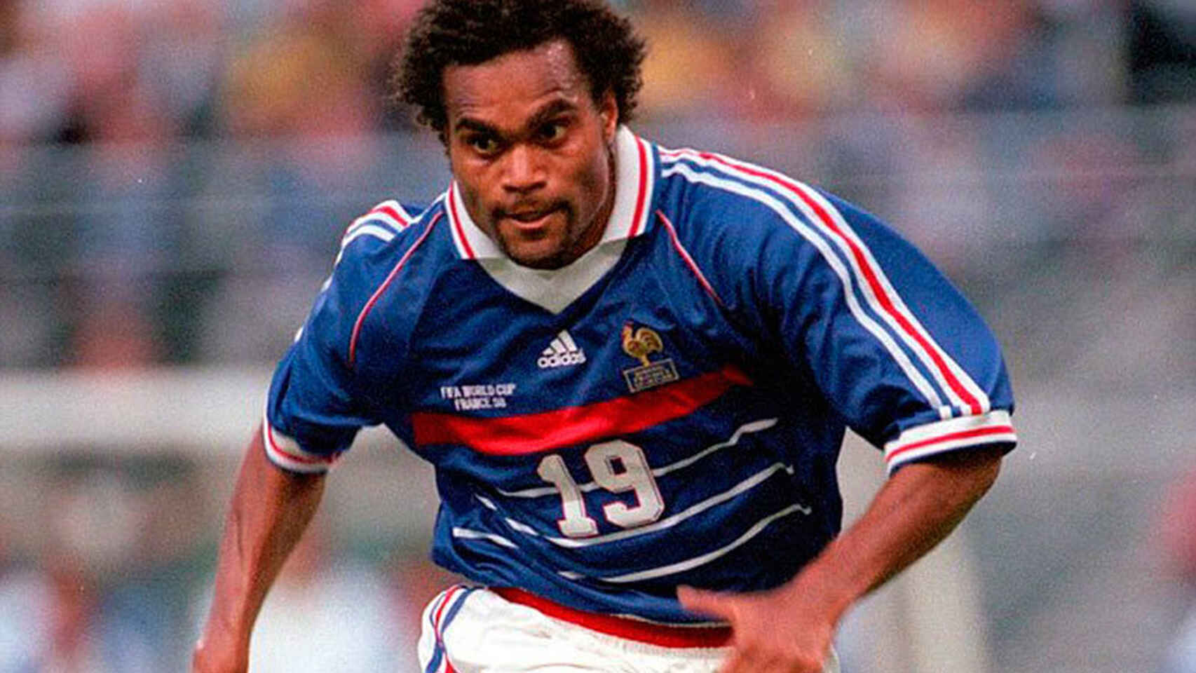 2. Karembeu en el mundial de fútbol de 1998.