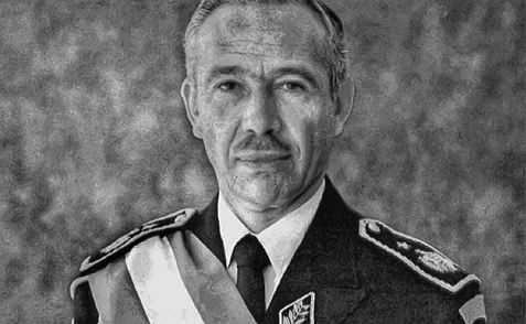 23. Presidente de Guatemala, Kjell Laugerud García.