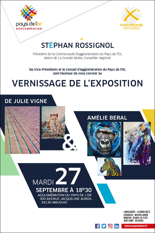 Exposition à l'agglomération de commune de l'Etang de l'Or