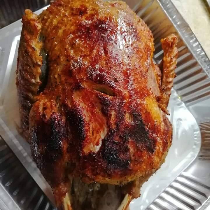 فرخة محشية بالفريك