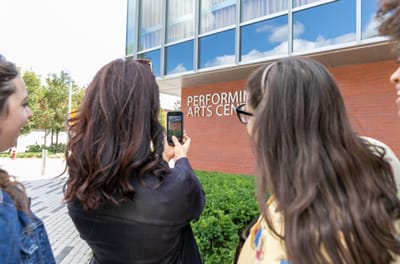 Taking Poetry "OnWords": Adelphi Theater Alumna Creates Augmented Reality Scavenger Hunt for Fall Arts Festival