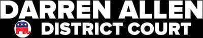 DARREN ALLEN for District Court Judge