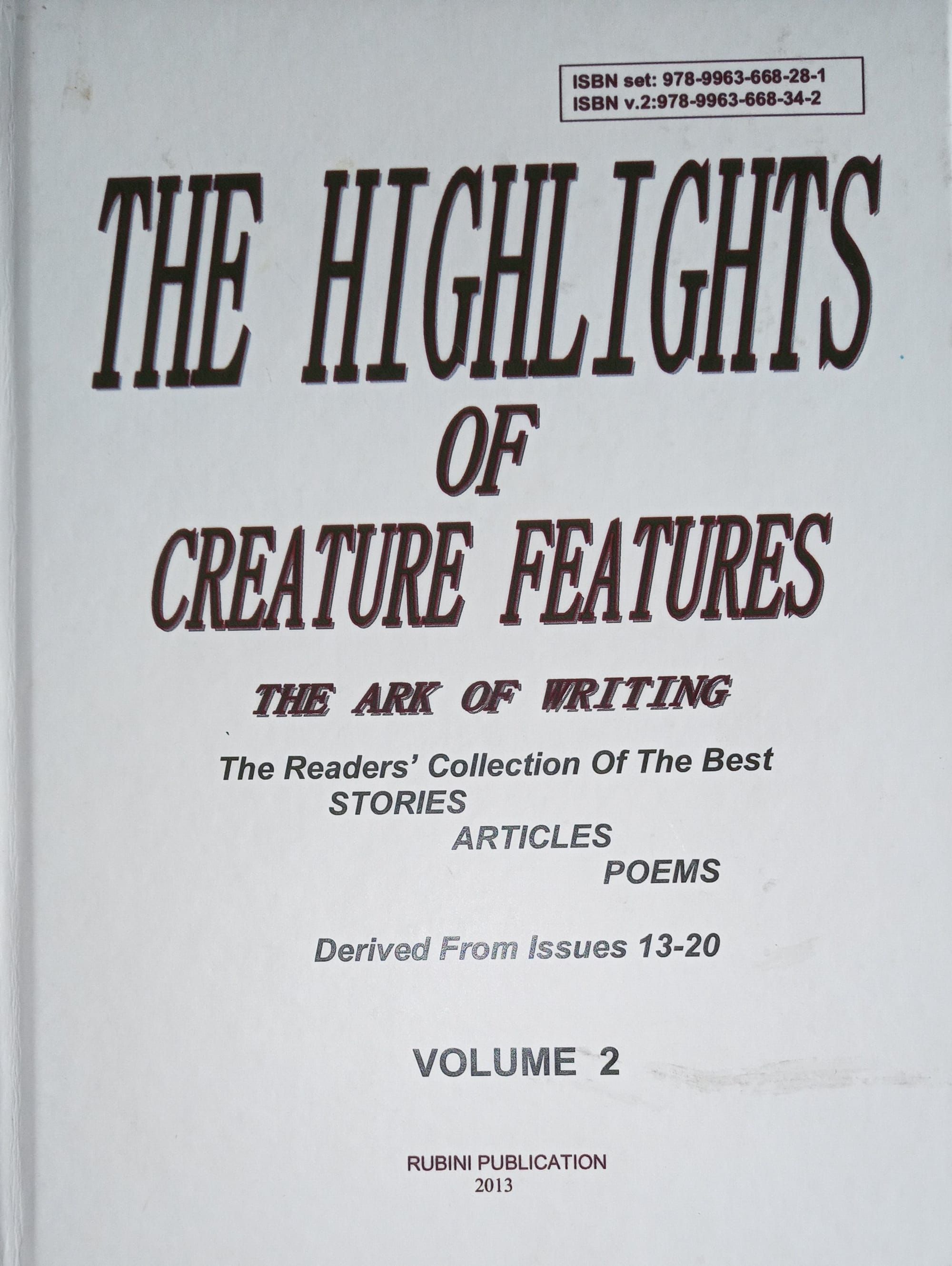 THE HIGHLIGHTS OF CREATURE FEATURES Vol. 2