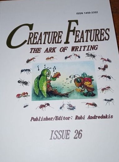 CREATURE FEATURES THE ARK OF WRITING ISSUE 26,