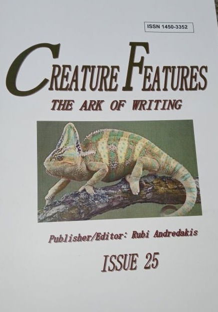 CREATURE FEATURES THE ARK OF WRITING  ISSUE 25