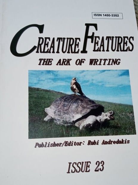 CREATURE FEATURES THE ARK OF WRITING  ISSUE 23