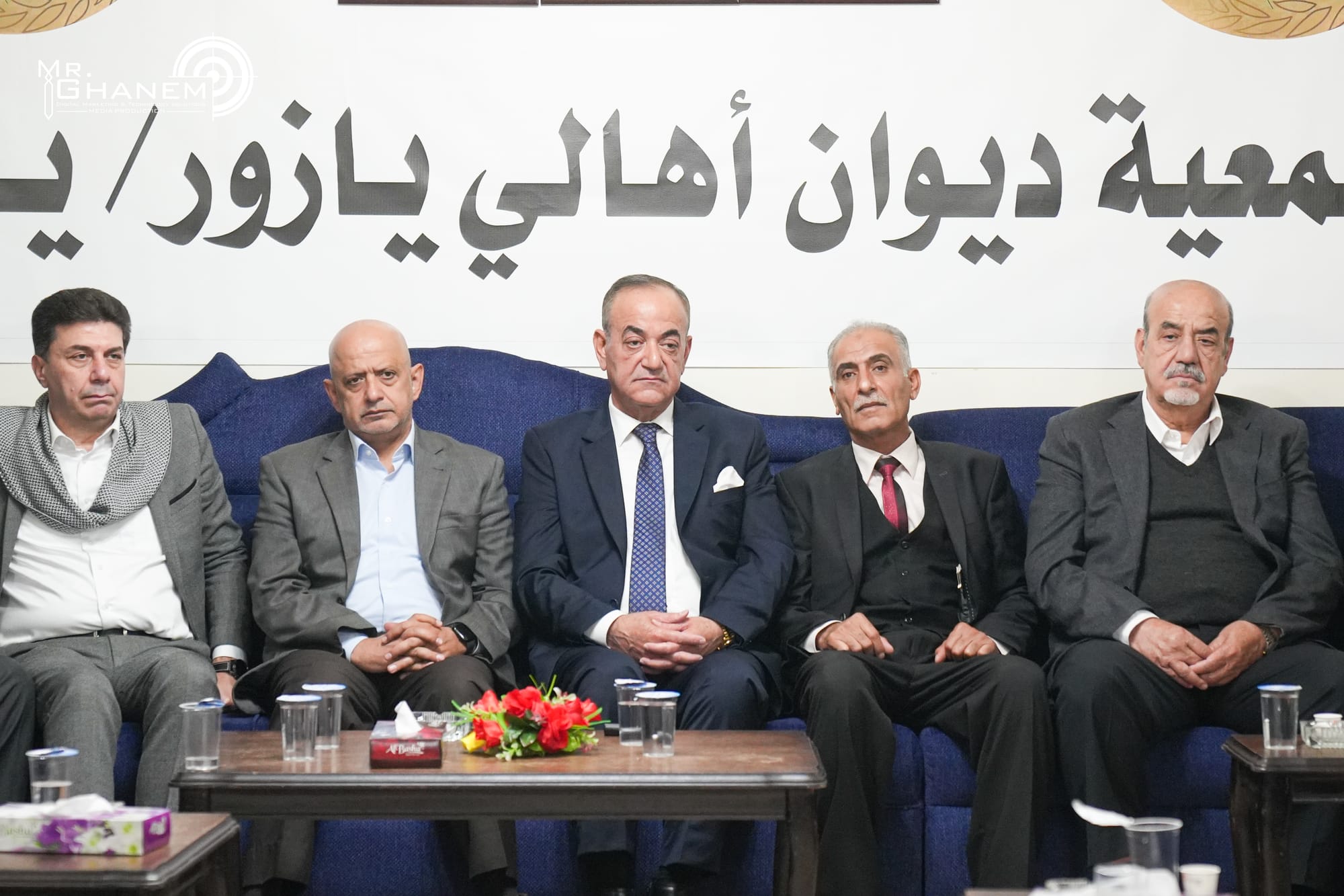 تكريم  سعادة العين عبد الحكيم الهندي في ديوان أهالي ال يازور