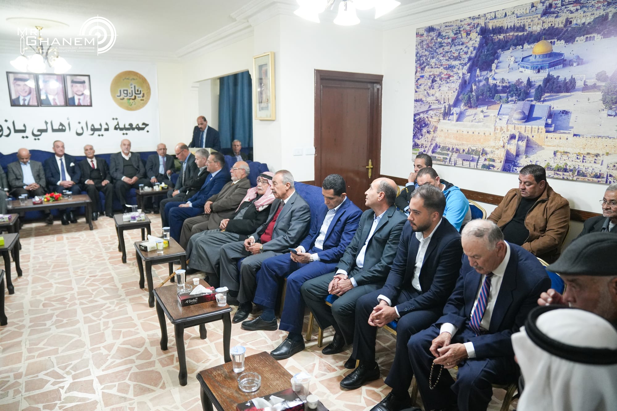 تكريم  سعادة العين عبد الحكيم الهندي في ديوان أهالي ال يازور