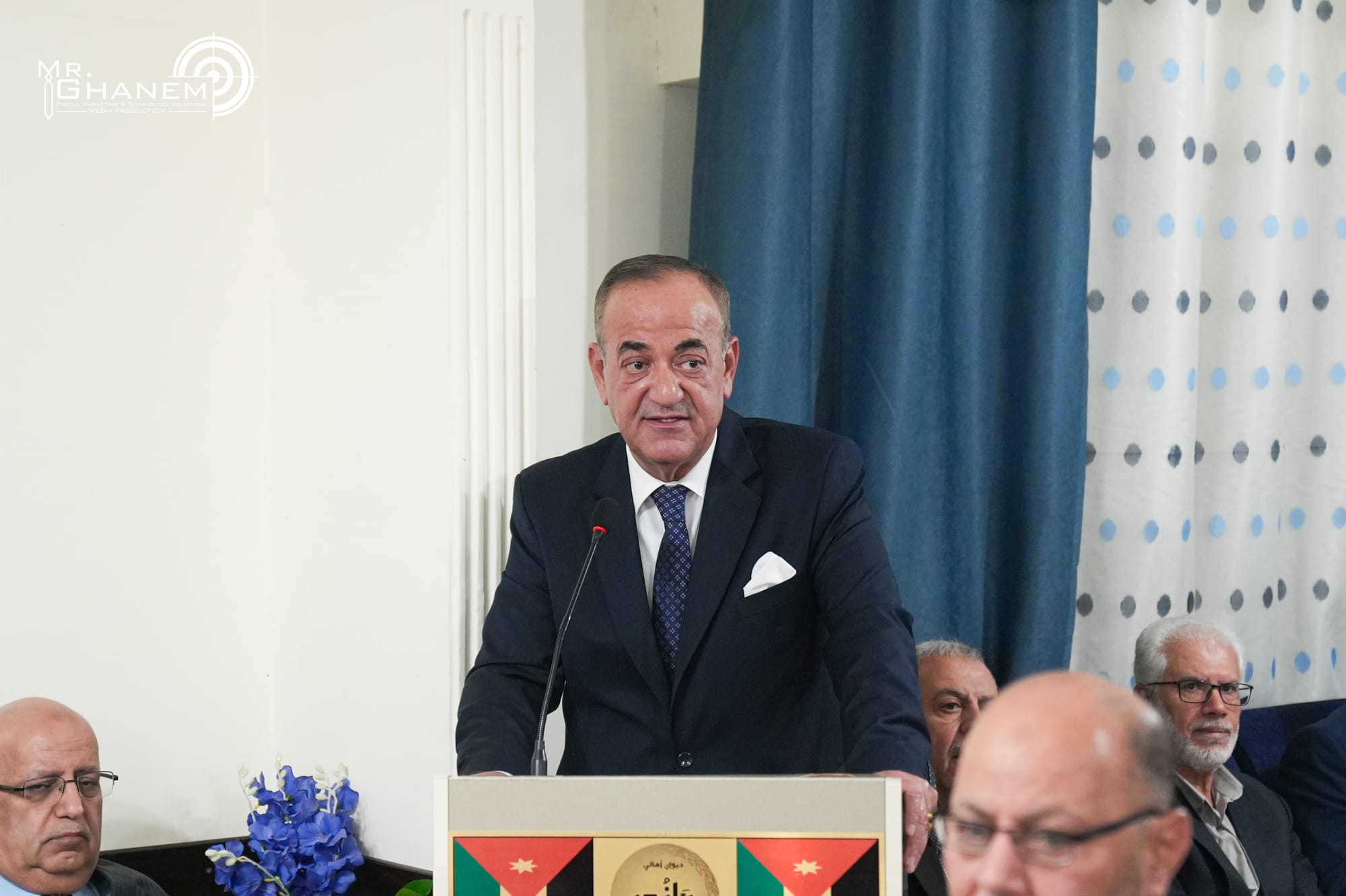 تكريم  سعادة العين عبد الحكيم الهندي في ديوان أهالي ال يازور