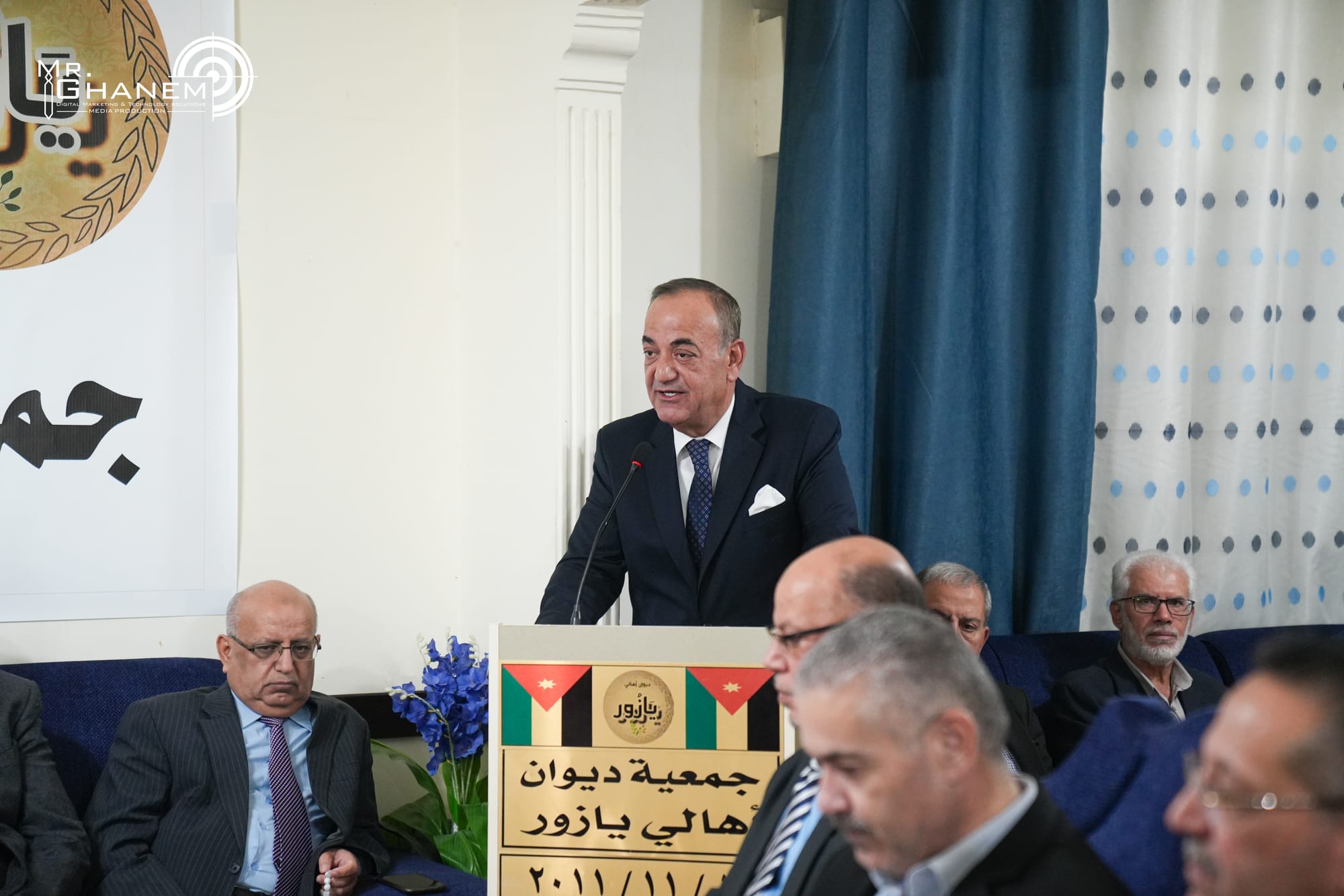 تكريم  سعادة العين عبد الحكيم الهندي في ديوان أهالي ال يازور