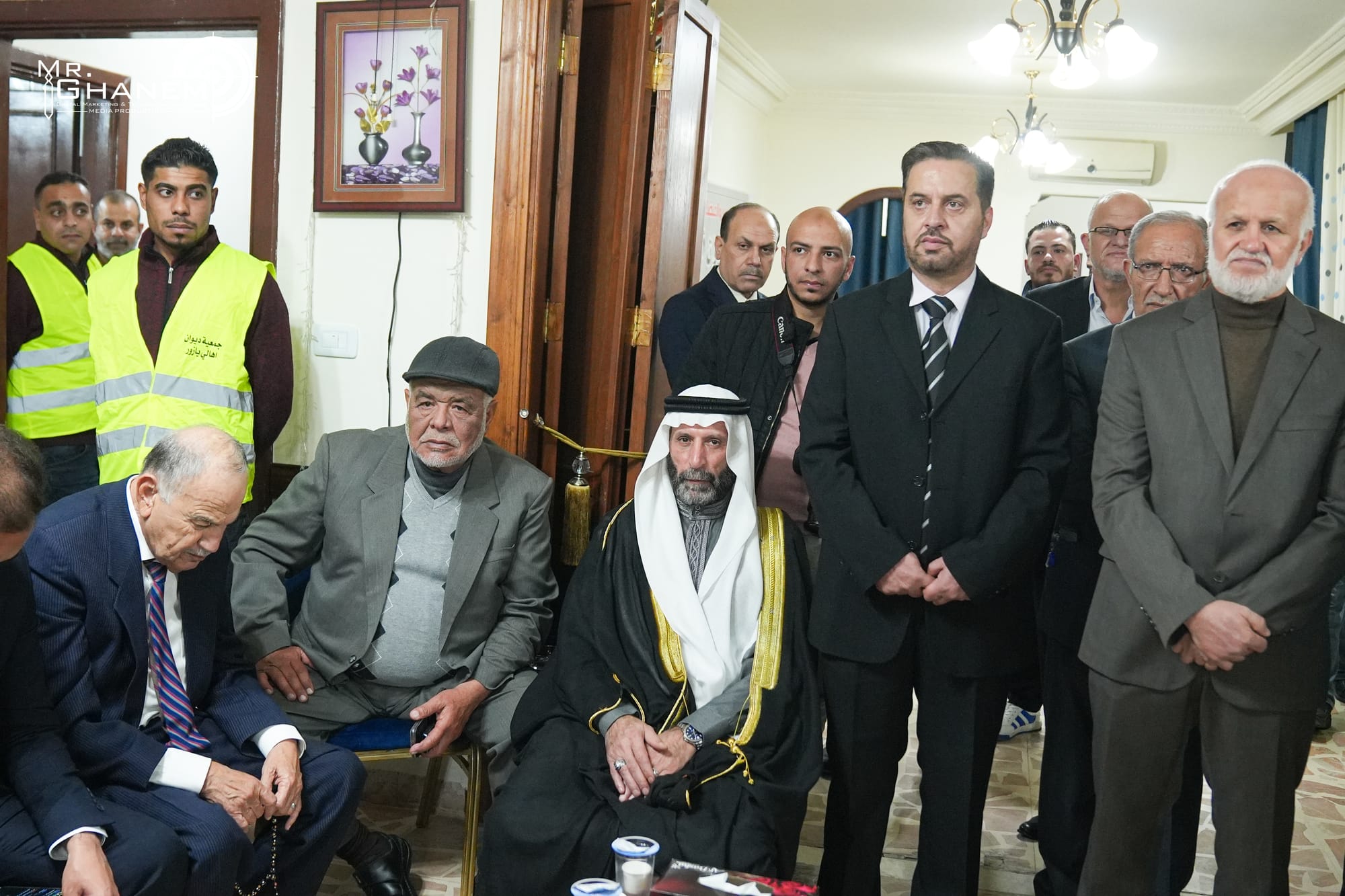 تكريم  سعادة العين عبد الحكيم الهندي في ديوان أهالي ال يازور