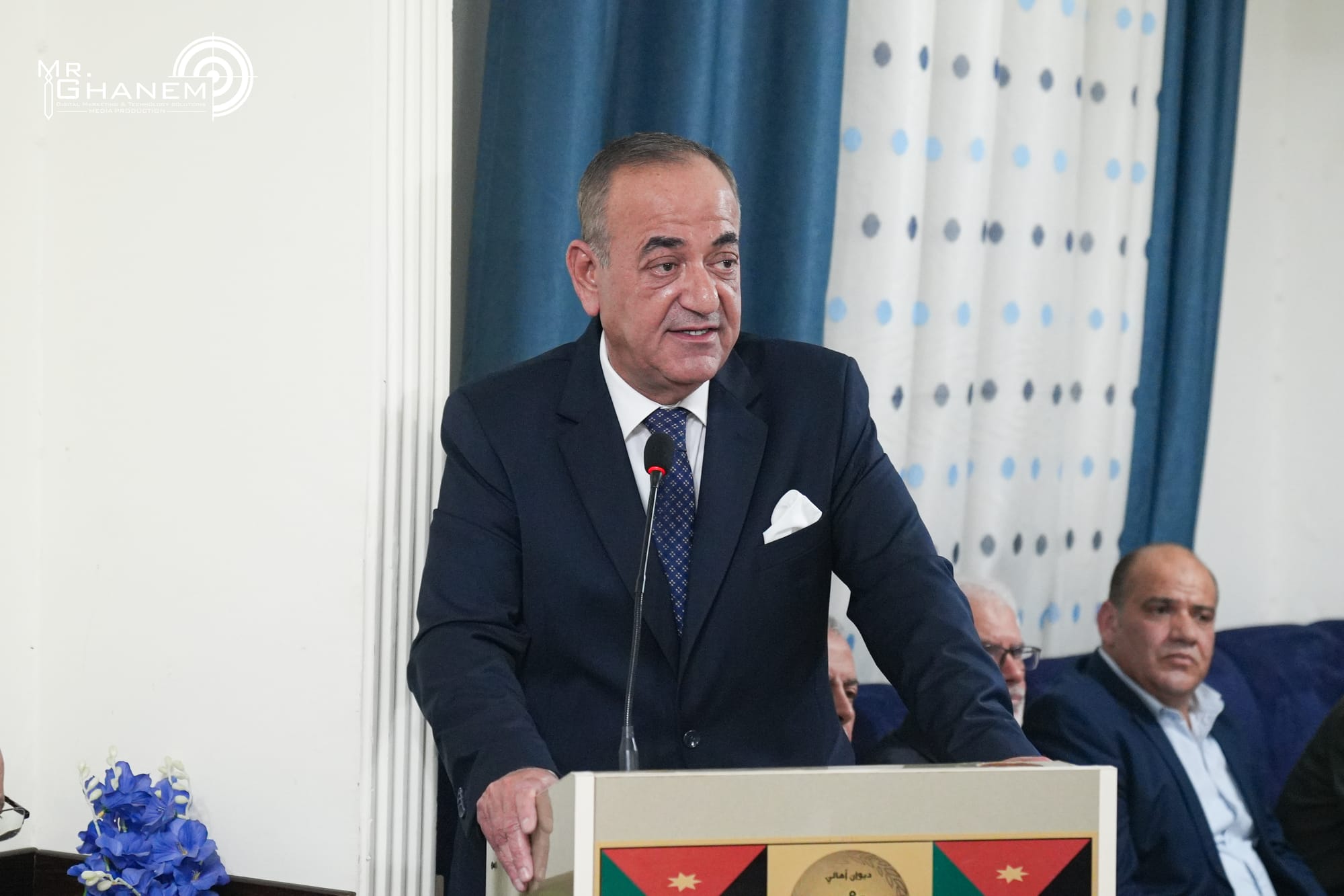 تكريم  سعادة العين عبد الحكيم الهندي في ديوان أهالي ال يازور