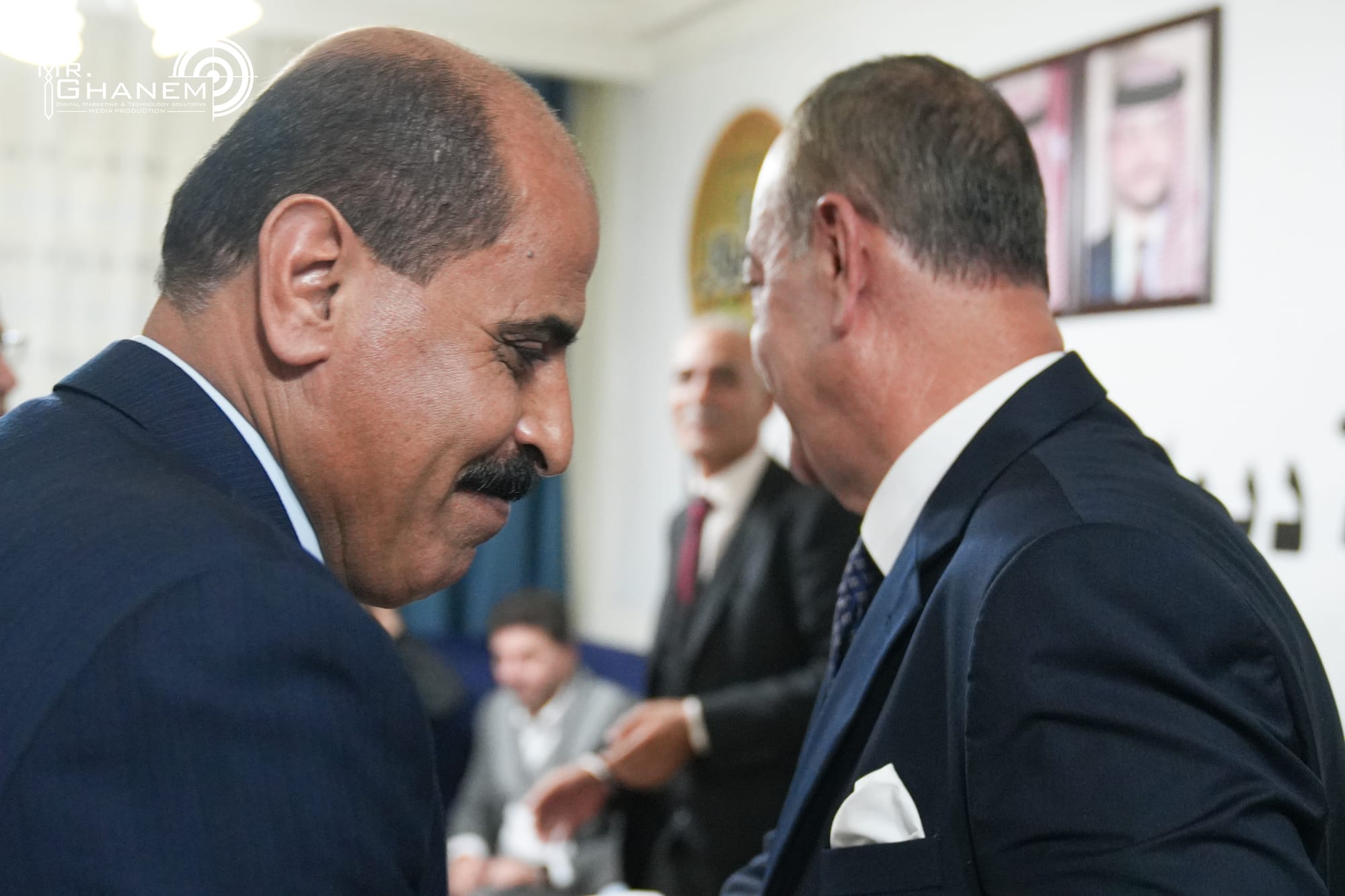 تكريم  سعادة العين عبد الحكيم الهندي في ديوان أهالي ال يازور