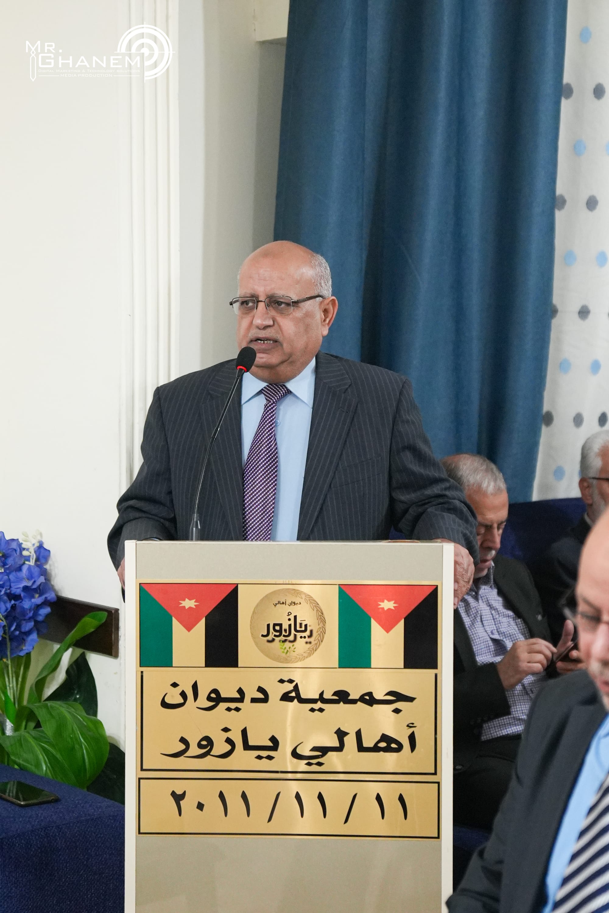 تكريم  سعادة العين عبد الحكيم الهندي في ديوان أهالي ال يازور