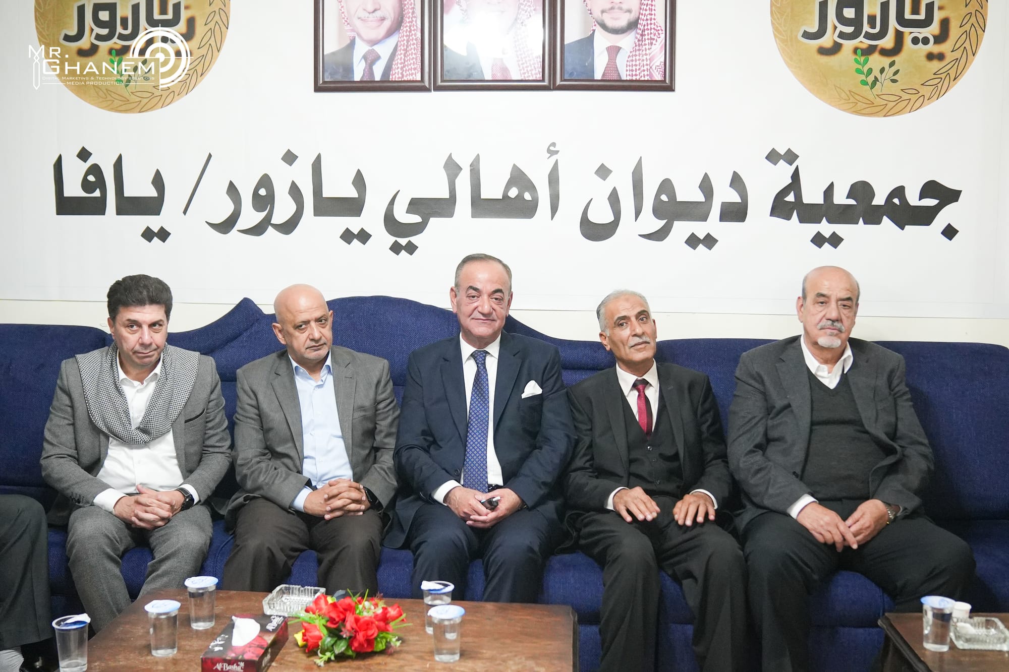 تكريم  سعادة العين عبد الحكيم الهندي في ديوان أهالي ال يازور