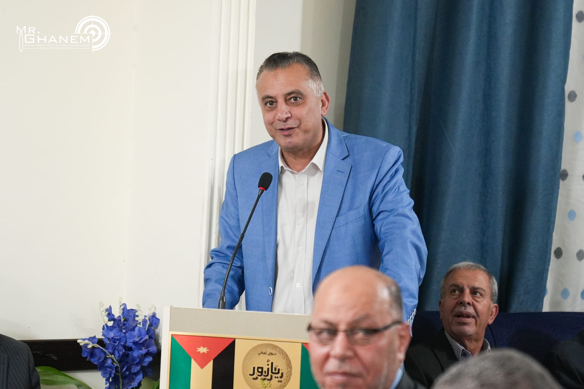 تكريم  سعادة العين عبد الحكيم الهندي في ديوان أهالي ال يازور