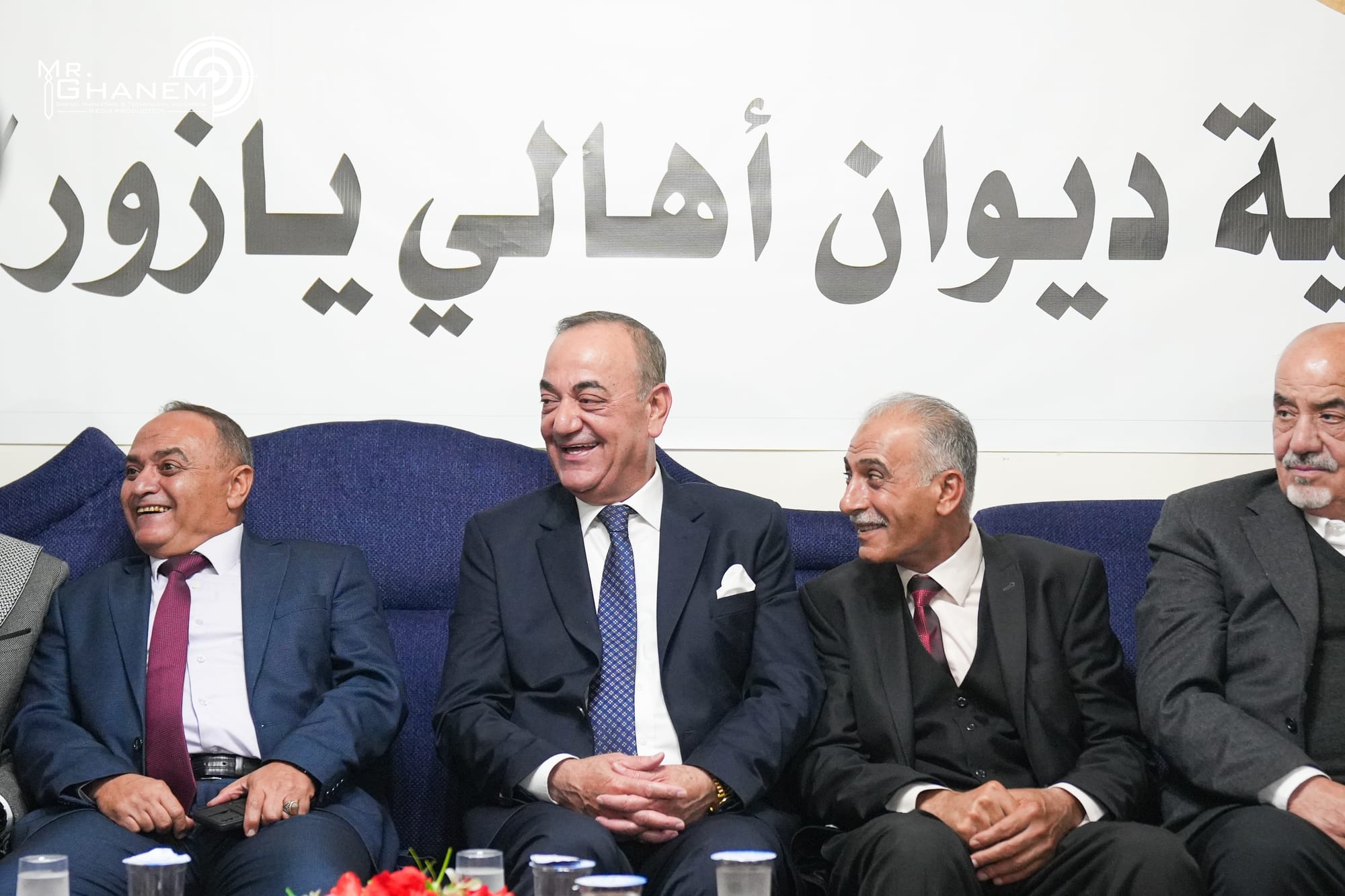 تكريم  سعادة العين عبد الحكيم الهندي في ديوان أهالي ال يازور