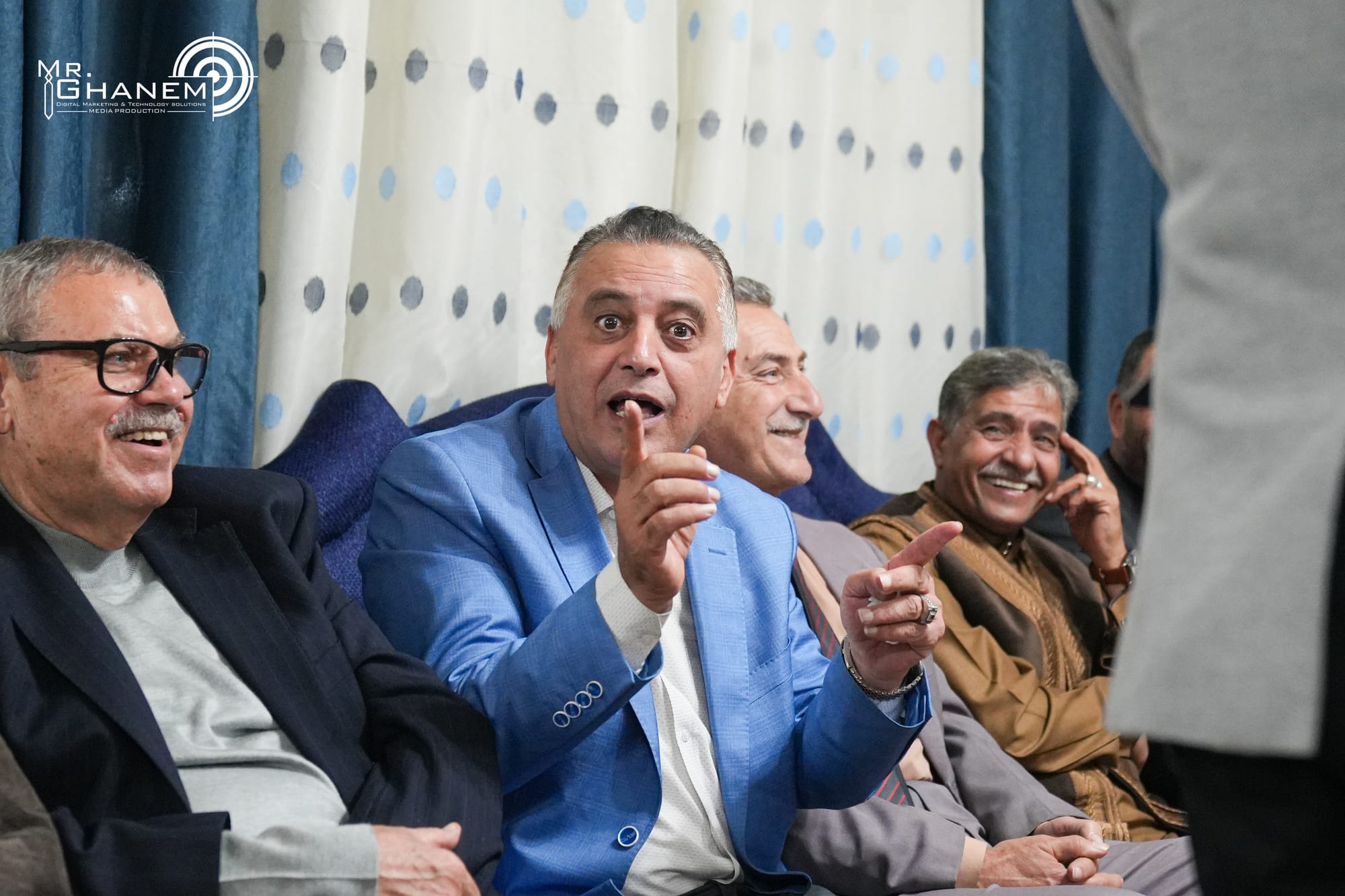 تكريم  سعادة العين عبد الحكيم الهندي في ديوان أهالي ال يازور