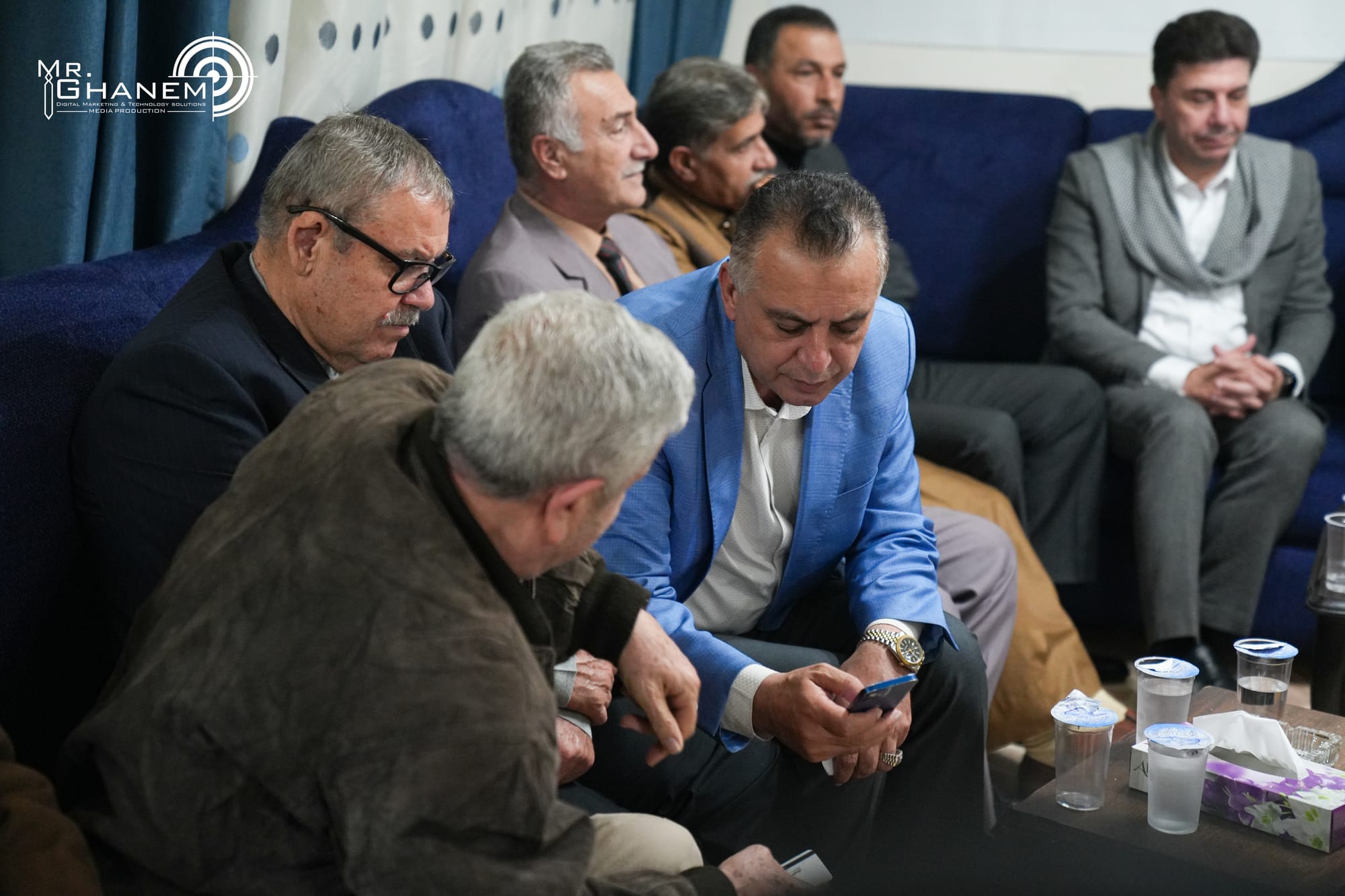 تكريم  سعادة العين عبد الحكيم الهندي في ديوان أهالي ال يازور